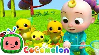 Five Little Ducks | CoComelon Furry Friends | Animals for Kids