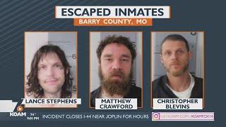 Continuous search for three Barry County inmates