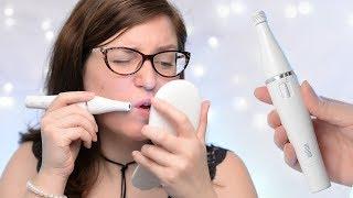 Braun Face Facial Epilator and Cleansing Brush Review & Demo | CORRIE V