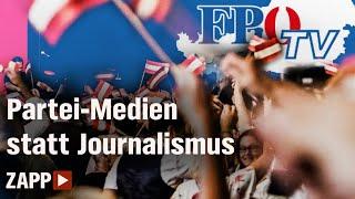 Wahl in Österreich: Der Medien-Plan der FPÖ | ZAPP | NDR