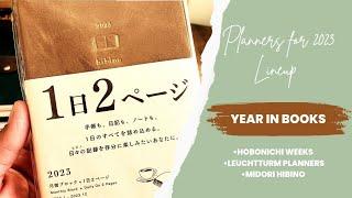 Twenty Twenty Three (2023) Planner Lineup || Midori Hibino || Leuchtturm Weekly Daily || Hobonichi