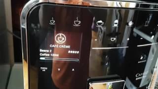 Melitta Caffeo Barista TSP: Cafe Creme preparation