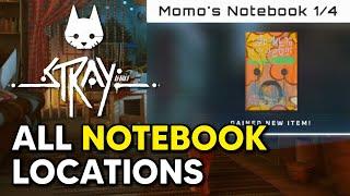 Stray - All Notebook Locations (Outsider Notebooks)