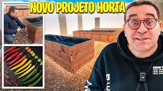 PIMENTAS DO RIC 2.0 ️ NOVO PROJETO HORTA