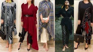 WESTERN STYLE SUIT DESIGNS|DESIGNER DRESSES OF INDO WESTERN|LATEST DESIGNS KURTI|2022 KURTI DESIGNS