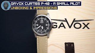 Gavox Curtiss P-40 Unboxing & Impressions - One For Slim Wrists