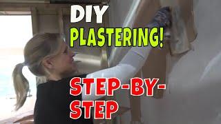  DIY Plastering Adventure: My First Attempt and Beginner's Guide! 