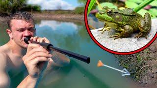 I Hunted Bullfrogs with a Blowgun!