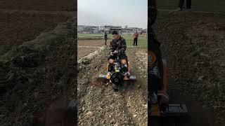 "Farmer's Helper" 4WD Micro Cultivator "Agricultural Machinery #foryou #viralshorts
