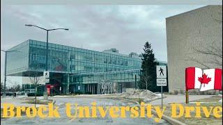 Driving Tour / Brock University Campus 2025