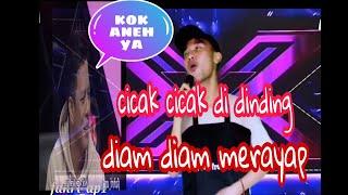 Parody Lagu Ariel bagai bintang di surga ( cicak cicak di dinding )