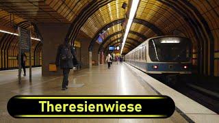 U-Bahn Station Theresienwiese - Munich  - Walkthrough 