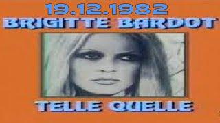 Brigitte Bardot - Telle Quelle - Antenne 2 [ 19.12.1982 ] (VHSRIP)