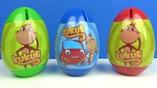 Tinky Minky Kukuli Sürpriz Yumurta Finger Family Song Renkleri Öğren 3 Surprise Egg Puzzle oyunu