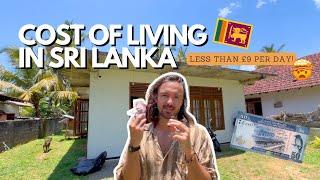 What we spend in a day living in SRI LANKA | £10 per day