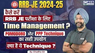 RRB JE Exam Preparation Strategy & Time Management का सही उपयोग | RRB JE 2024 | by Chadha Sir