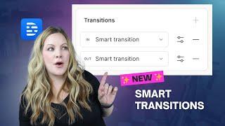 NEW SMART Transitions in Descript