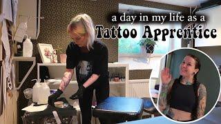 vlog: A Day in my Life as a Tattoo Apprentice 