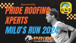 Pride Roofing Xperts Sponsorship Milo's Run 2024