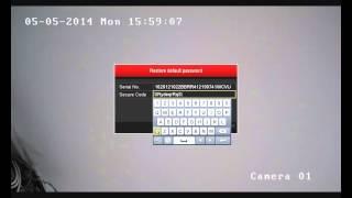 How to get the Device Serial No and Restore the default password of Hikvision product