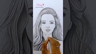 How to draw a face ️ #shorts #ytshorts #drawing #facedrawing #art #viral