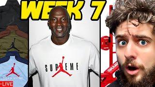 LIVE Supreme Week 7 Jordan CollabPower RackGet In Here! #LIVECOP