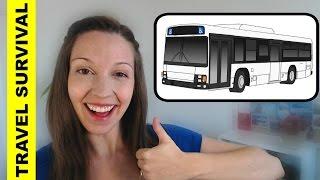 Travel English: Using Transportation [5 Advanced Expressions]