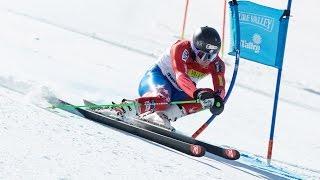 Ryan Cochran-Siegle 2nd - Giant Slalom Run 1 & 2 - 2016 U.S. Alpine Championships