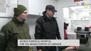 Surgery at the front: a modern mobile hospital was presented in Ukraine