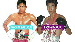 Somrak vs Boonlai: femeu NOTES on One of The Great Fights of Muay Thai