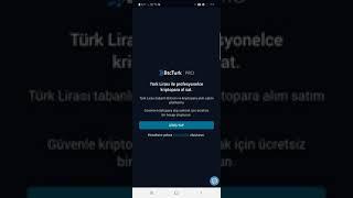 طريقةة تفعيل برنامج Btcturk الجزء الثاني