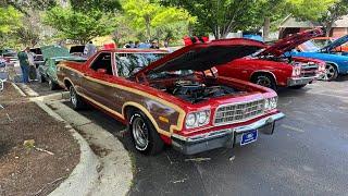 1973 Ford Ranchero PLUS MORE American Classics at the 2024 Ashbury Car Show!