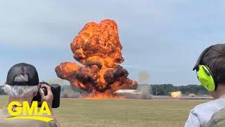 1 dead after Michigan airshow crash