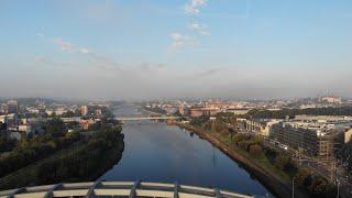 Krakow Vistula River (Aerial views)