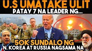 BREAKING NEWS! AMERICA NAGLUNSAD ng AIR STRIKE s SYRIA. 50,000 SUNDALO ng RUSSIA at N. KOREA NAGSAMA