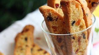 Dried Fruit Biscotti Recipe