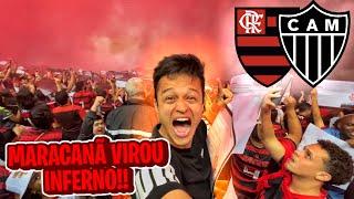 MARACANÃ VIROU INFERNO!! A FESTA MAIS ABSURDA QUE EU JÁ VI!! Flamengo 2 x 0 Atlético MG!