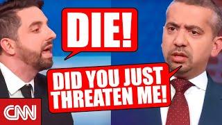 ZIONIST THREATENS MEHDI HASAN ON CNN!