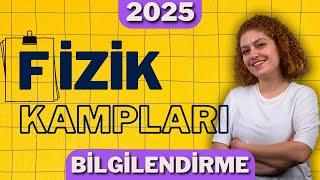 Fizik nasıl çalışılır? - 2025 TYT AYT FİZİK KAMPLARI BİLGİLENDİRME