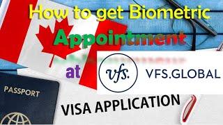 How to get Biometric Appointment at VFS global, Bangladesh.