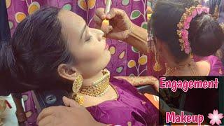 Engagement Makeup At Parlour  | Make-up Tutorial | Aachal Makeover