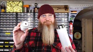 "self cleaning" UVC water sterilising bottle (not Larq)