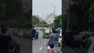 Noida Twin Towers turn to Dust  #noida #supertech #destroy #viral #youtube #twintowers #news