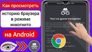 Как просмотреть историю браузера в режиме инкогнито в Android [2023] | Incognito Browsing History