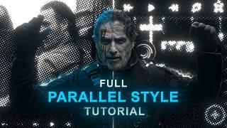 parallel transition tutorial on alight motion (+preset)