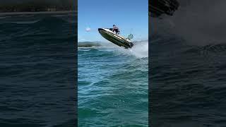 Big air fishing adventures #seadoo #fishpro #jetskifishing #jetski #jetfish #waves #extreme #jet