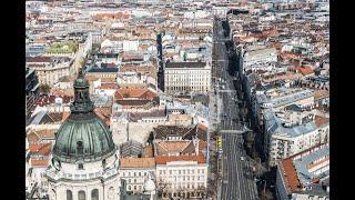 Üres Budapest a levegőből