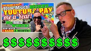 Here's HOW MUCH MONEY YouTube PAID ME for THIS VIDEO with 36.5k VIEWS! $$$$$