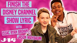 'Raven's Home' Stars Isaac Ryan Brown and Jason Maybaum Play Finish the Disney Channel Lyric