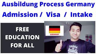 Ausbildung FREE Admission Process in Germany | No Fee | No Fund | Student Visa | Vocational Training